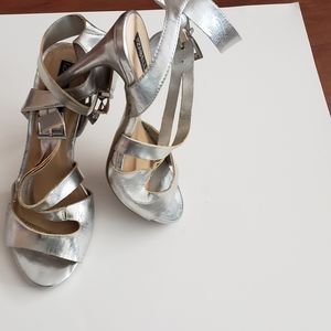 High heeled sandals